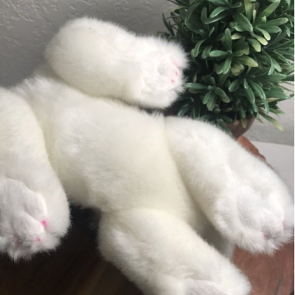 Aurora Miyoni Tots Siberian Husky Puppy Plush 10" Soft Toy Realistic EUC Collar - Picture 6 of 7